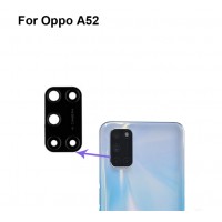 กระจกเลนส์กล้องหลัง - OPPO A52/A92 (สีดำ)